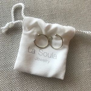 La Soula Two Diamond Ring Set